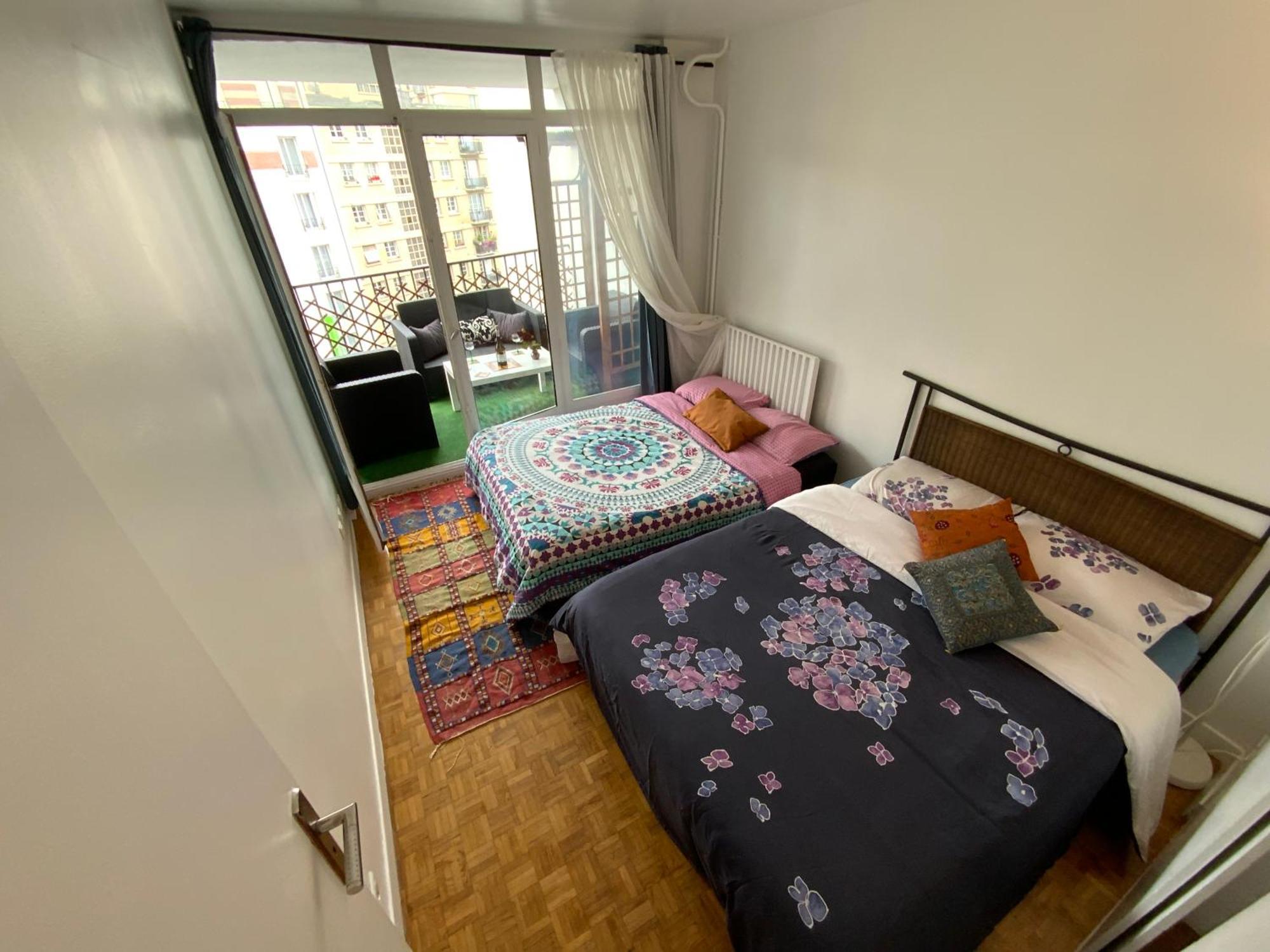 Chambre Chez L'Habitant Pres De Tour Eiffel Paris Exterior photo